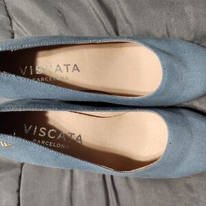 Viscata Blue Espadrilles with Minimalist Design